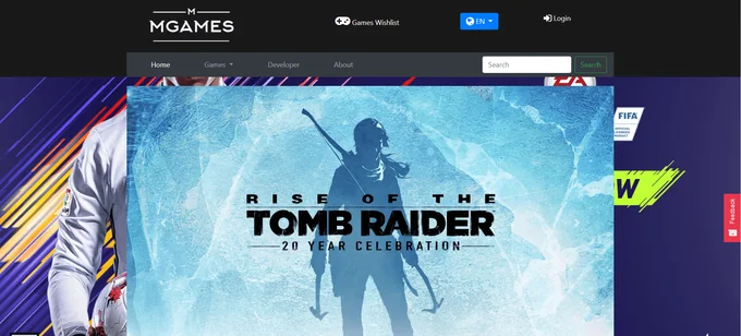 MGames project screenshot
