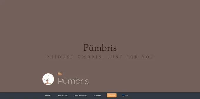 ÕF Pümbris project screenshot